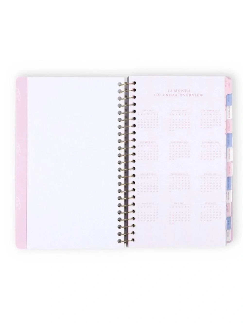 LoveShackFancy Blue Floral 2026-2027 Spiral Planners